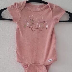 Gerber Pink Baby One Piece